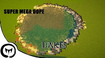 Minecraft | Rivers & Lakes | Voxel Sniper & World Edit Tutorial