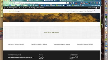 Create a page   Add galleries Enfold
