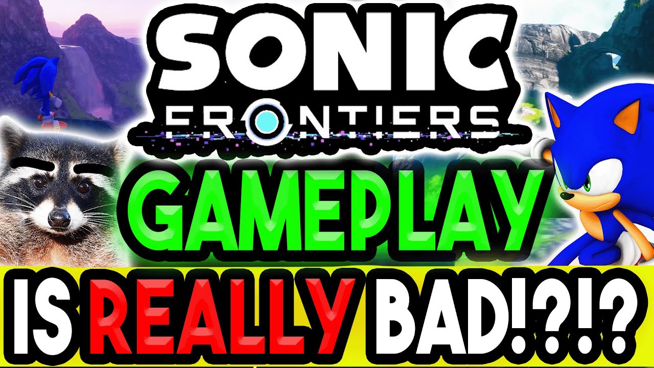 Fãs estão insatisfeitos com vídeo de gameplay de Sonic Frontiers e