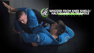 Triangle from Half Guard/ Knee Shield