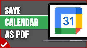 How To Save Google Calendar as PDF (Full guide)