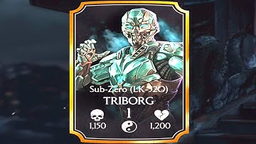 Mortal Kombat X - Triborg Sub-Zero Challenge - Battle 5: Triborg Sub-Zero Boss Fight (Normal)