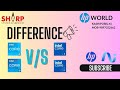 Difference between Intel Core vs Intel i Series | CORE 3 vs I3 | CORE 5 vs I5 #intel #intelcore