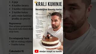 Neodoljiva Bounty torta👇RECEPT U OPISU👇