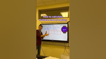 What’s the surface area of 4 unit cubes glued together? #math