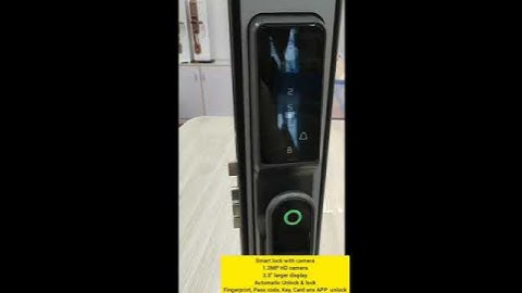 Push Pull Smart Digital Lock