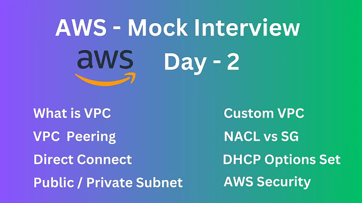 AWS Mock Interview Day 2 || AWS VPC Very Important Interview Questions || Must Watch @namdev.devops