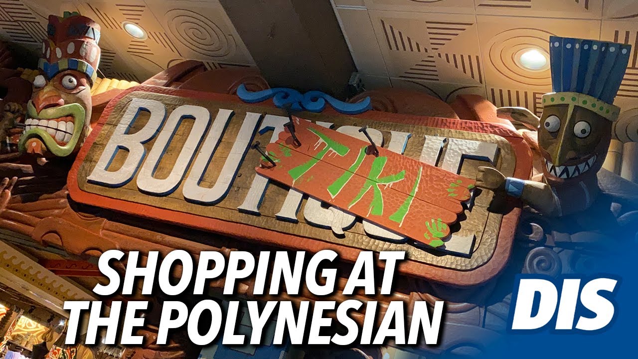 Shopping at BouTiki in Disney's Polynesian Village Resort