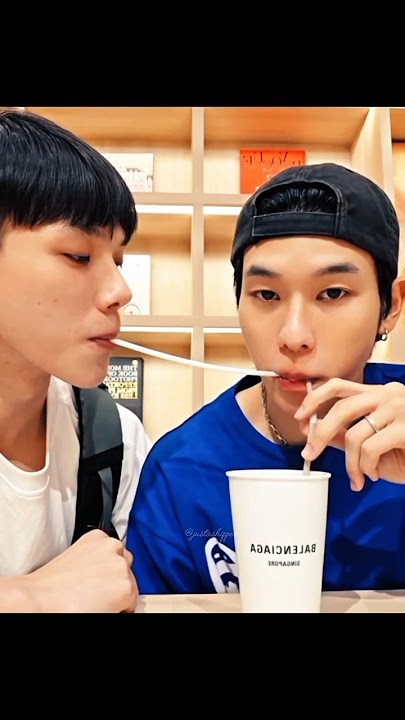 Drinking soda from his mouth😳🤭|Thai BL #daouoffroad #blseries #bl #blshorts #viralvideo #couplegoals