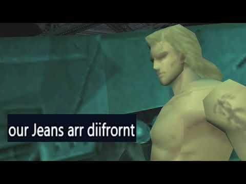 metal gear fluid (with game footage)