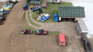 Merging my small house diorama into the main layout