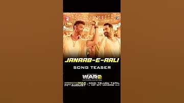 This one makes you get up and dance instantly🕺 | #JanaabeAali | #HrithikRoshan | #NTR | #War2