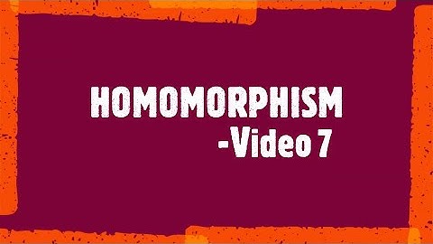 #MAT 203 #S3 DMS # KTU #HOMOMORPHISM-VIDEO 7 # ALGEBRAIC STRUCTURES# MODULE 5 #B.TECH CS/IT#