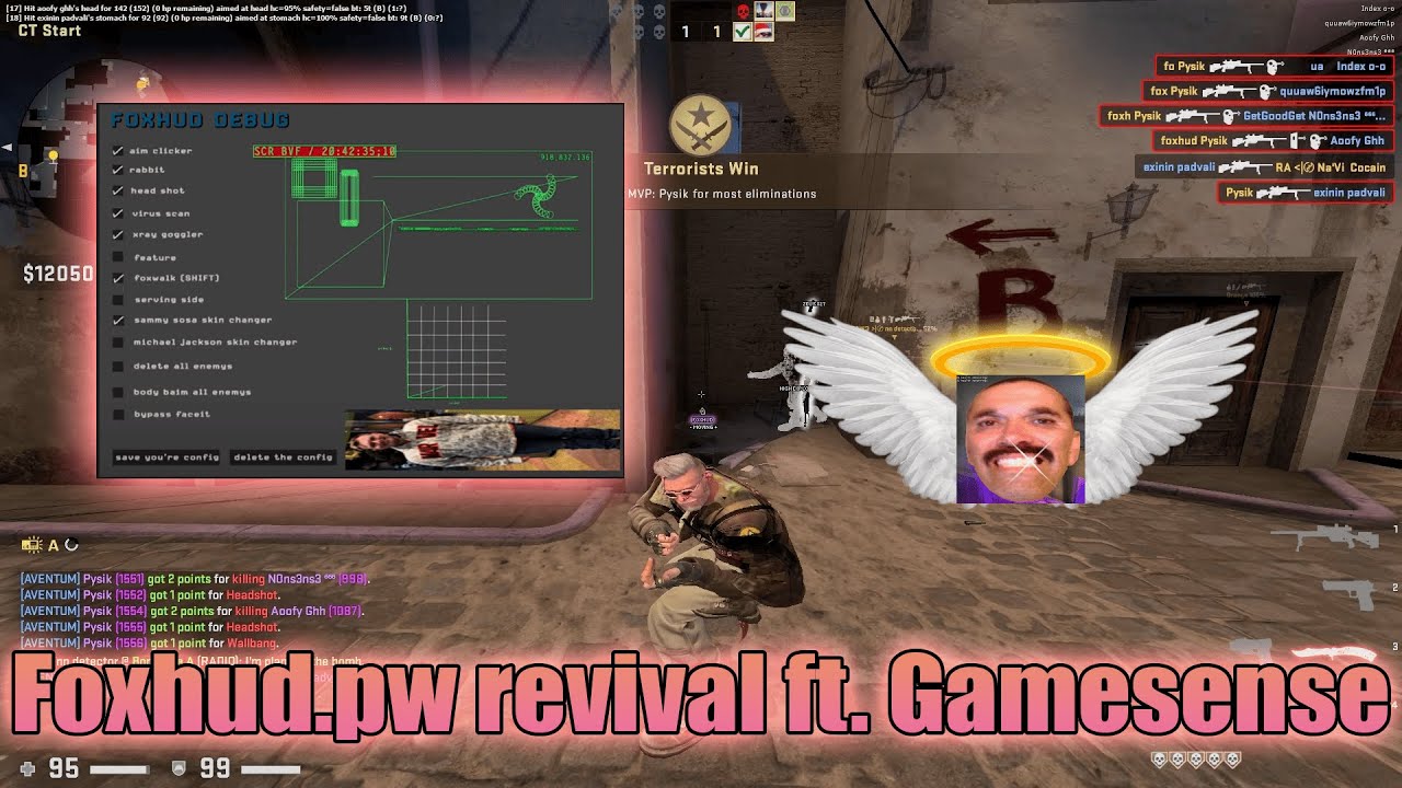 Reviving Foxhud.pw With Gamesense By Deflecting Bullets Like I Deflect ...