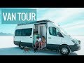VAN LIFE TOUR: DIY Sprinter Van Conversion With Bathroom