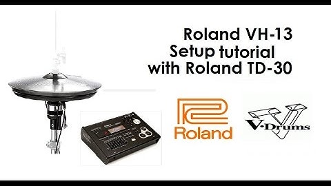 Roland VH-13 Setup with a Roland TD-30