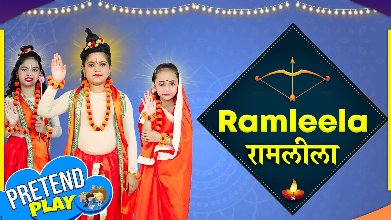Kids Pretend Play RAMLEELA - रामलीला | DUSSEHRA Special | Hindi Moral Stories | ToyStars