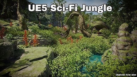 Sci-Fi Jungle in Unreal Engine 5.5 | Cinematic Shorts