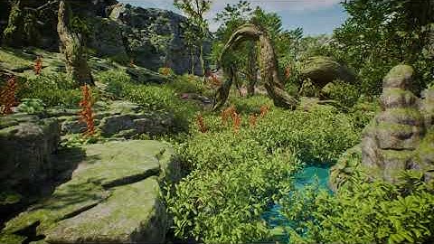Sci-Fi Jungle in Unreal Engine 5.5 | Cinematic Shorts