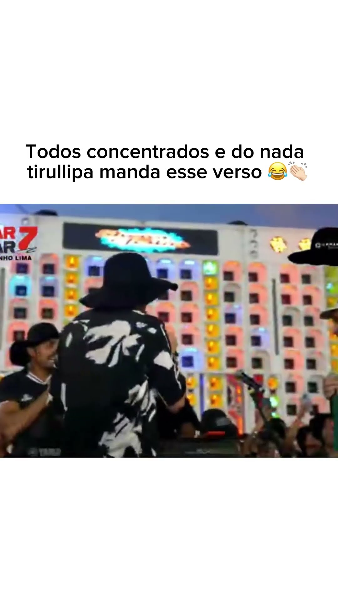 Quem é melhor no verso? Eu né?