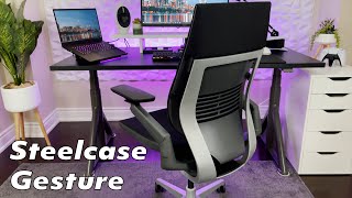 Steelcase Gesture Chair REVIEW!! (+Thank you for 1000 Subs!!)