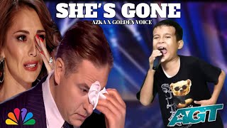 All the judges cried | When they heard Steelheart song with the most amazing voice in America stage!