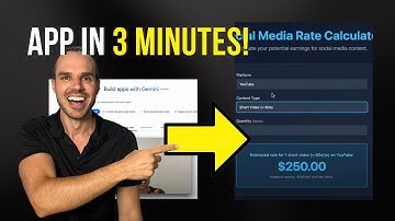 Build an App with Google Gemini in 3 Minutes (No Code!)