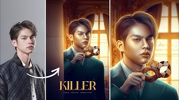 Ps Touch Indoor Concept Photo Manipulation Tutorial ✅🔥 Ps cc 2019 | Autodesk Sketchbook | 4k Editing