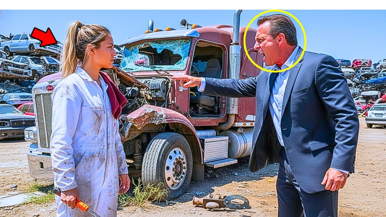 “¡YA NO SIRVES PARA ESTE TALLER!” — LO PUSIERON A LIMPIAR UN CAMIÓN OXIDADO… HASTA QUE