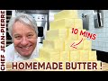 Make butter in 10 minutes or less  chef jeanpierre