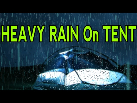 🎧 Heavy Raindrops Sound On Tent | Ambient Noise For Relaxing, FoNutrition or Sleep, @Ultizzz day#15