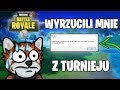 EPIC GAMES WYRZUCIŁO MNIE Z TURNIEJU... - Fortnite Ewron #393