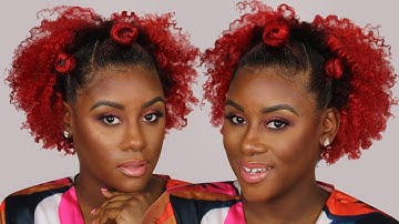 Affordable Bantu Knot Holiday Natural Hairstyle Tutorial with Curls Unleashed