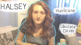 Video thumbnail of "Hurricane - Halsey ukulele cover"