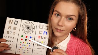 ASMR Colour Blind Test & Eye Exam RP.  Soft Spoken Personal Attention screenshot 3