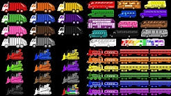 Vehicle Colors Collection - Learn Colors with Trains & Street Vehicles - The Kids' Picture Show 