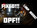 Mercedes Van LIMP MODE Fault Code P246392 Diesel Particulate Filter Not Ok FIXED!!!
