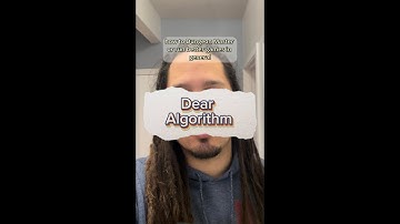 DEAR ALGORITHM, send me your dungeon masters!