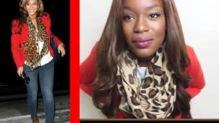 Make Her Style Mine Beyonce Ootd Inspired Fall Fashioni Red Blazer Jeans Scarf