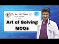 How Toppers Solve MCQs| Art of Solving MCQs | #inicet #neetpg #fmge