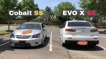 2009 Cobalt SS vs 2010 EVO X |  2020 RACE! [GOOD FOOTAGE]