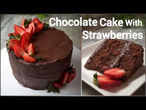 Video: Chocoladetaart Met Aardbeien