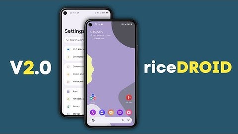 Another New ROM coming - riceDroid Android 12L with Insane Features & Perfect ?