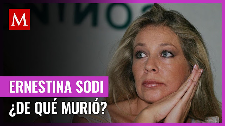 ¿Qué provocó el fallecimiento de Ernestina Sodi, hermana de Thalía y Laura Zapata?
