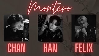 Stray Kids Bangchan, Han, Felix Ai cover MONTERO - Lil Nas X Resimi