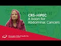 Crs  hipec  a boon for abdominal cancers i gleneagles global health city