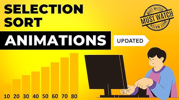Selection Sort Animations | Data Structure | Visual How