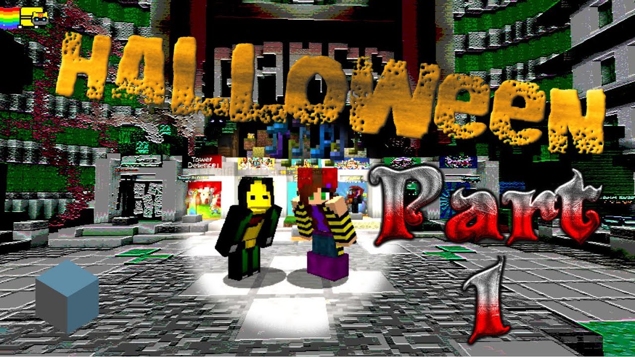 Halloween in Cubecraft! Pumpkin Hunt (part 1) YouTube
