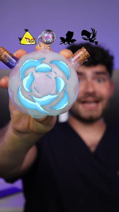 ASMR Color Drinks vs Teeth !?