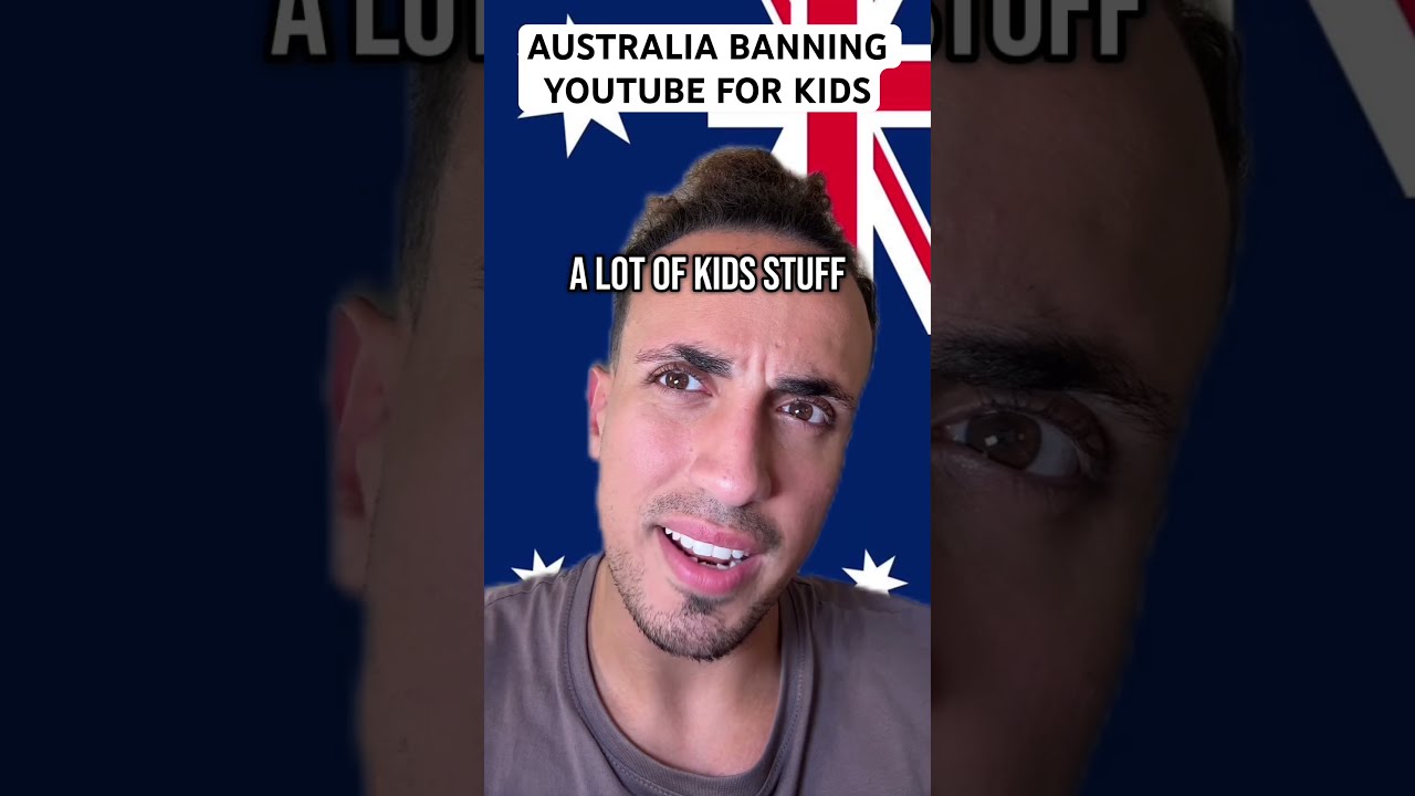 Australia Banning YouTube For Kids